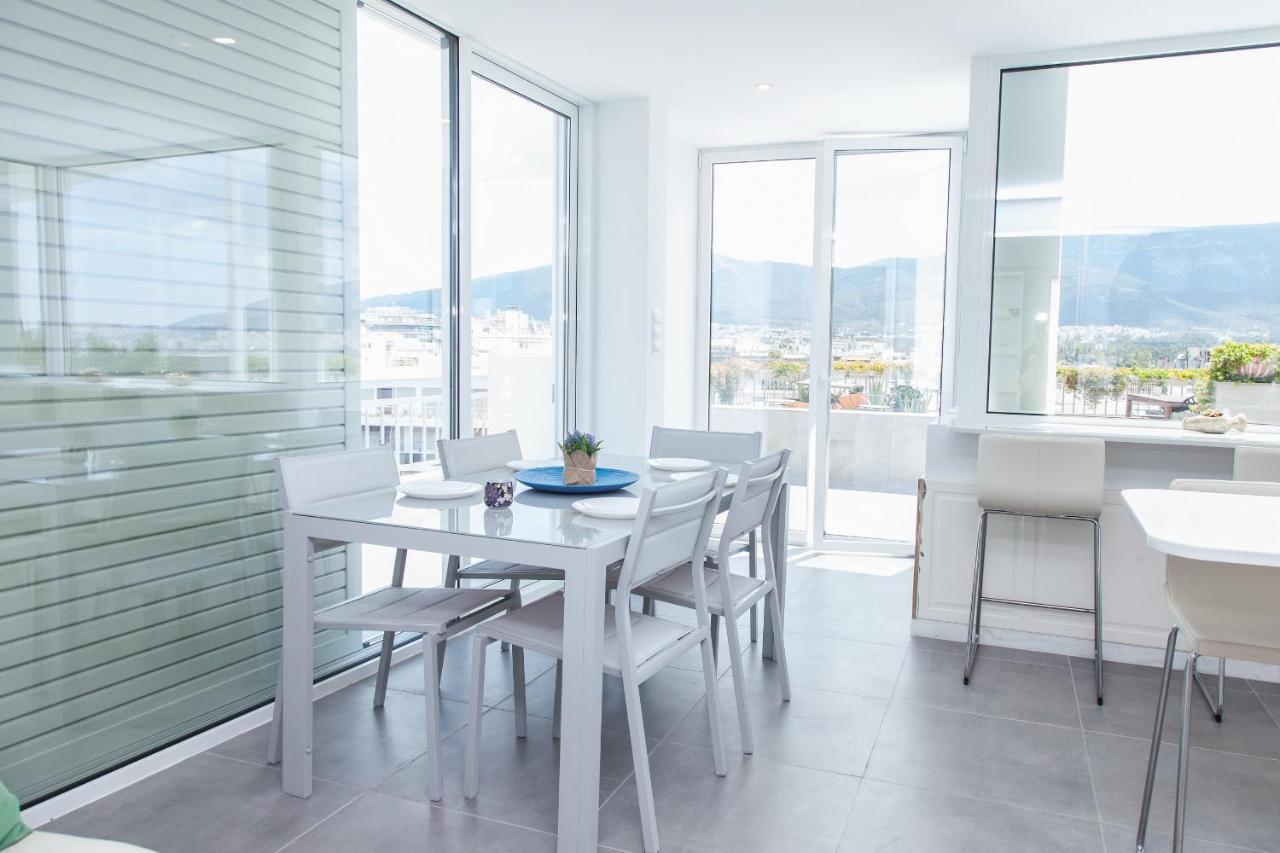 Апартаменты Gorgeous Penthouse With Private Jacuzzi And Amazing View! Афины Экстерьер фото