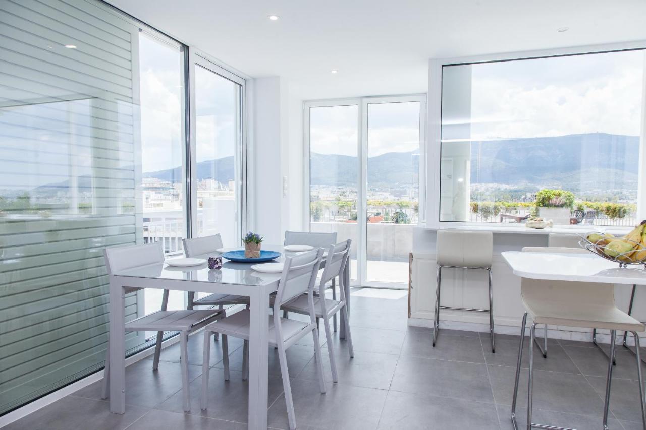 Апартаменты Gorgeous Penthouse With Private Jacuzzi And Amazing View! Афины Экстерьер фото