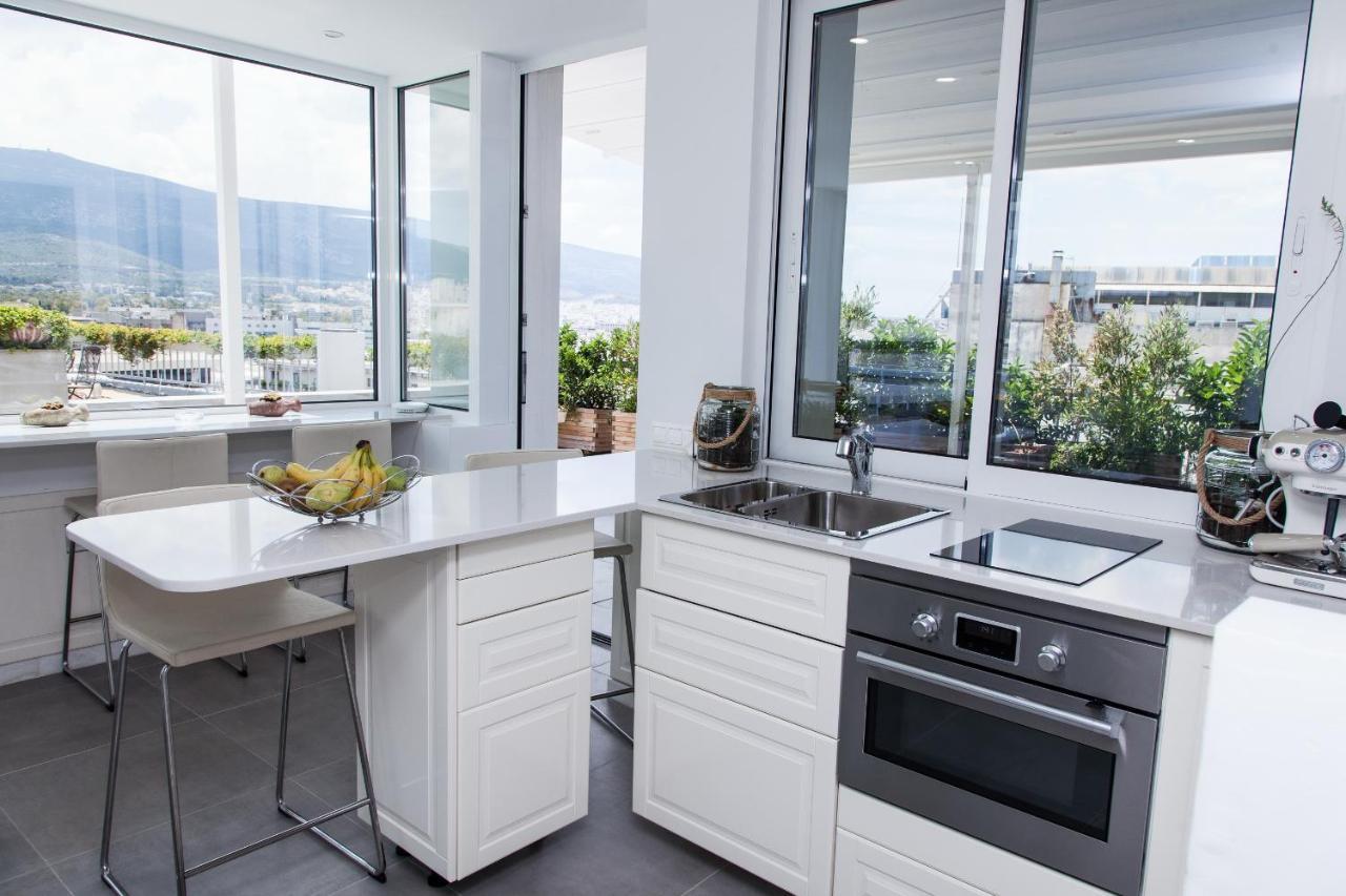 Апартаменты Gorgeous Penthouse With Private Jacuzzi And Amazing View! Афины Экстерьер фото