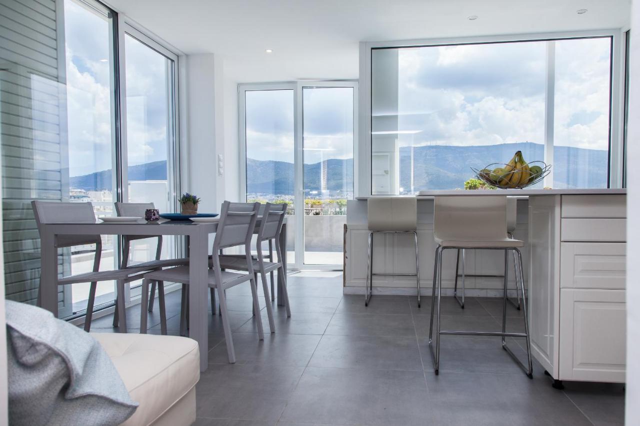 Апартаменты Gorgeous Penthouse With Private Jacuzzi And Amazing View! Афины Экстерьер фото